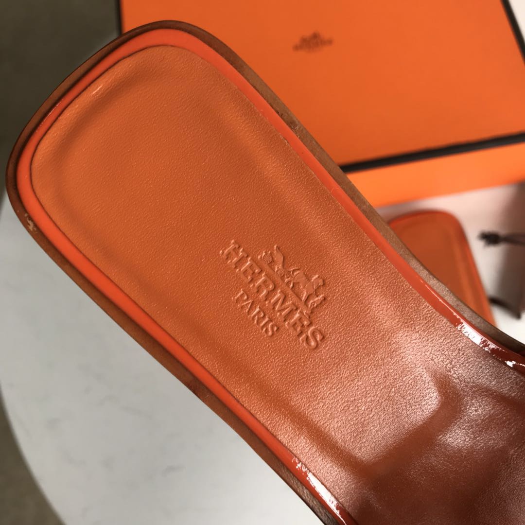 에르메스 올수공 오란 슬리퍼 샌들 페이던트 13